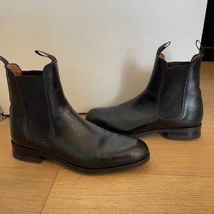 Black Chelsea boots-galleries Lafayette